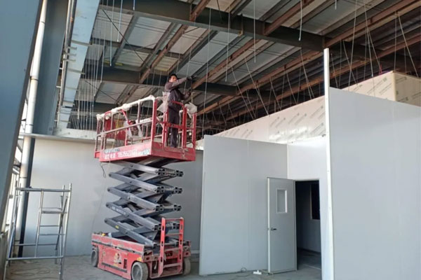 大奖国际药茶车间建设如火如荼