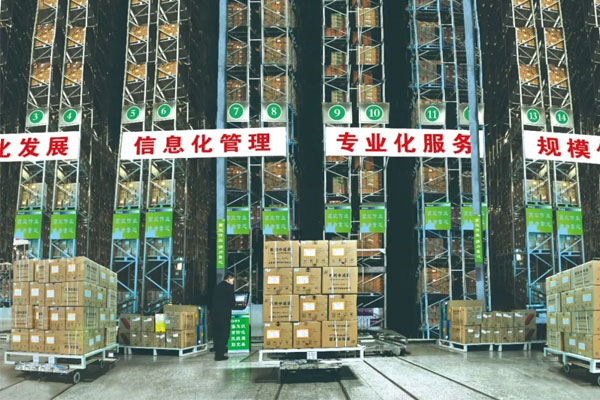 大奖国际智能化医药物流立体库
