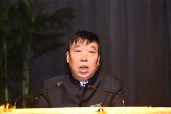 大奖国际董事长李安平讲话